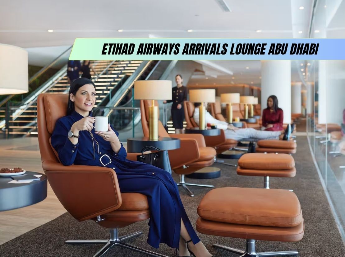 Etihad Airways Arrivals Lounge Abu Dhabi